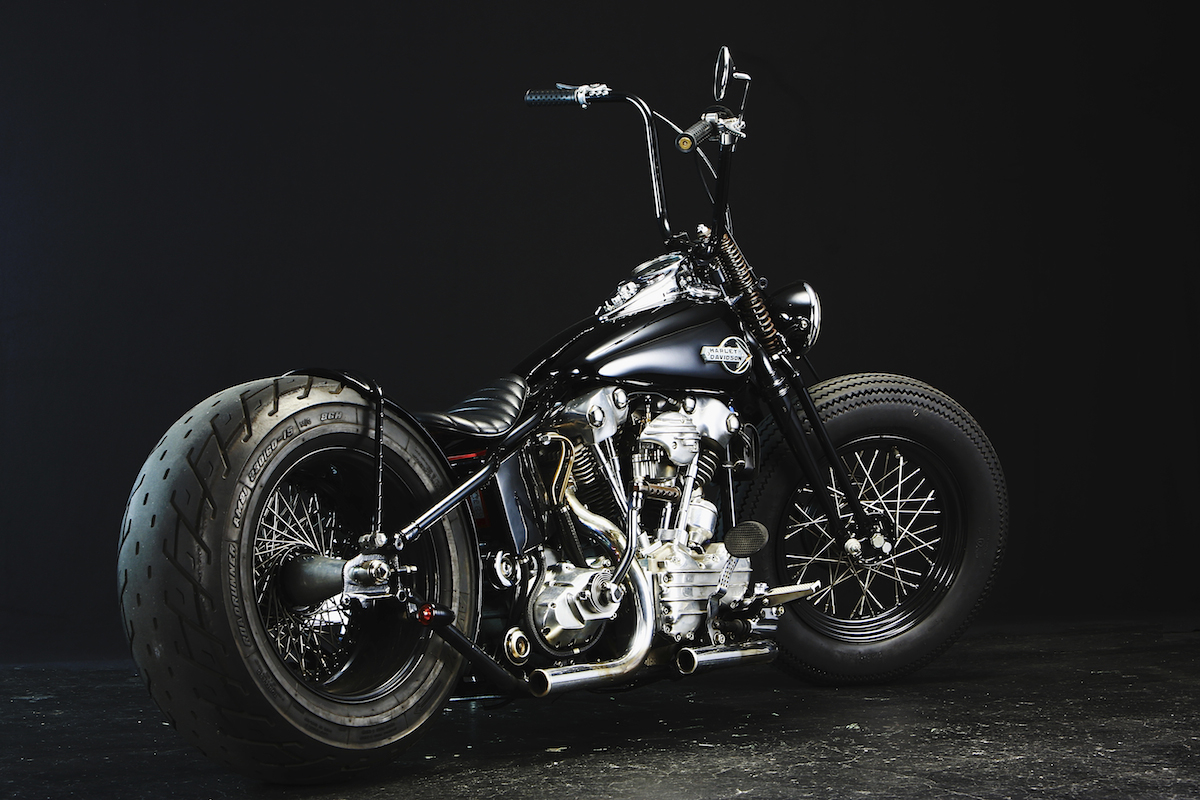 This custom…:WITH AN OLD STYLE H-D… YES, WE BELIEVE IT… 4