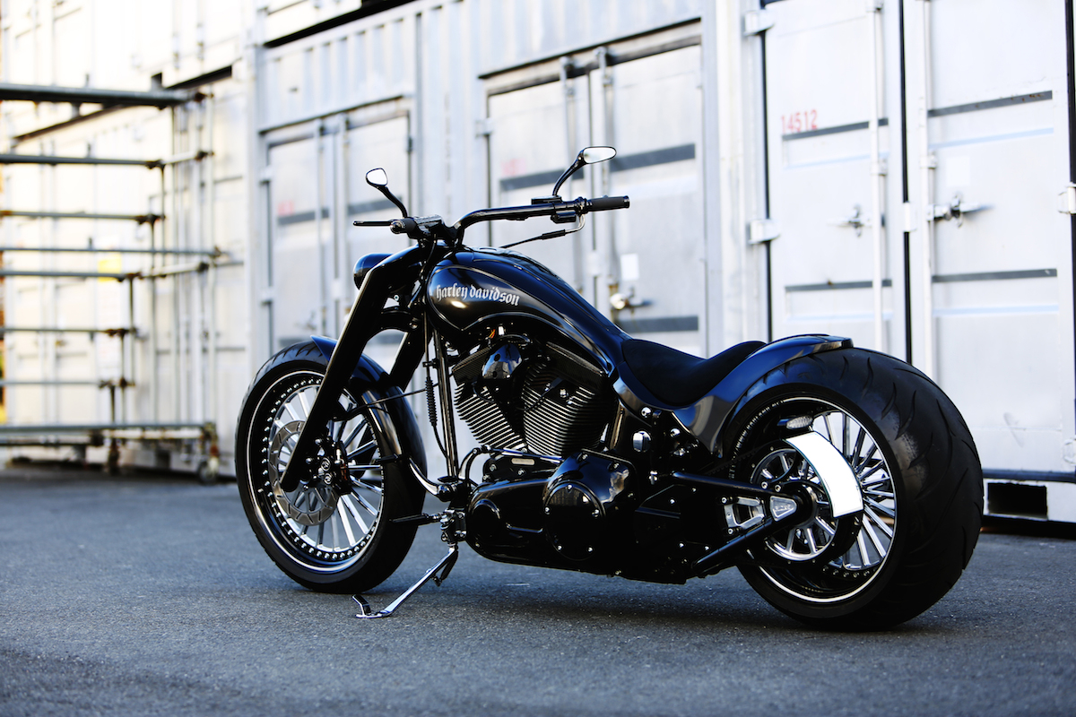 HARLEY DAVIDSON 07 FXSTB 300 FAT TIRE CUSTOM:GILDA 4