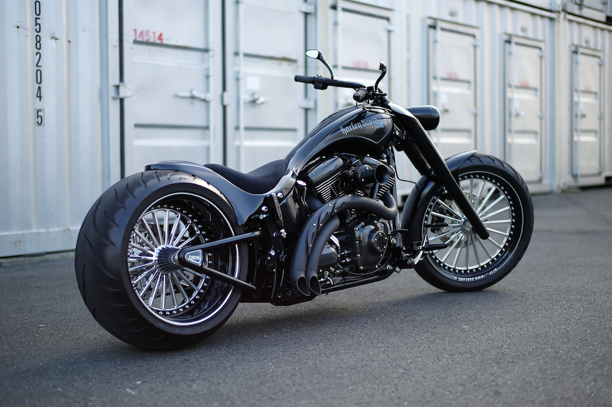 HARLEY DAVIDSON 07 FXSTB 300 FAT TIRE CUSTOM:GILDA 3