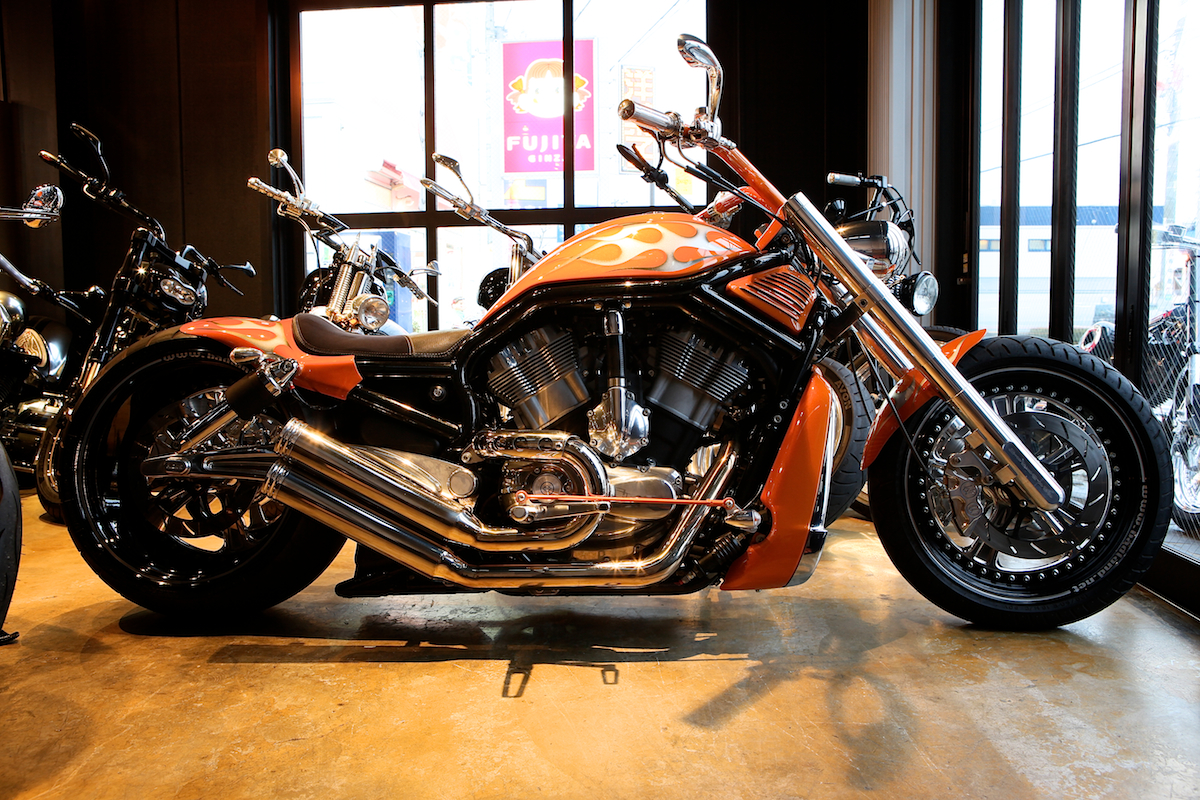 13 YEARS AGO…:FIRST V-ROD CUSTOM FOR US : DESIGNED BY VIOLATOR MOTORCYCLES 1