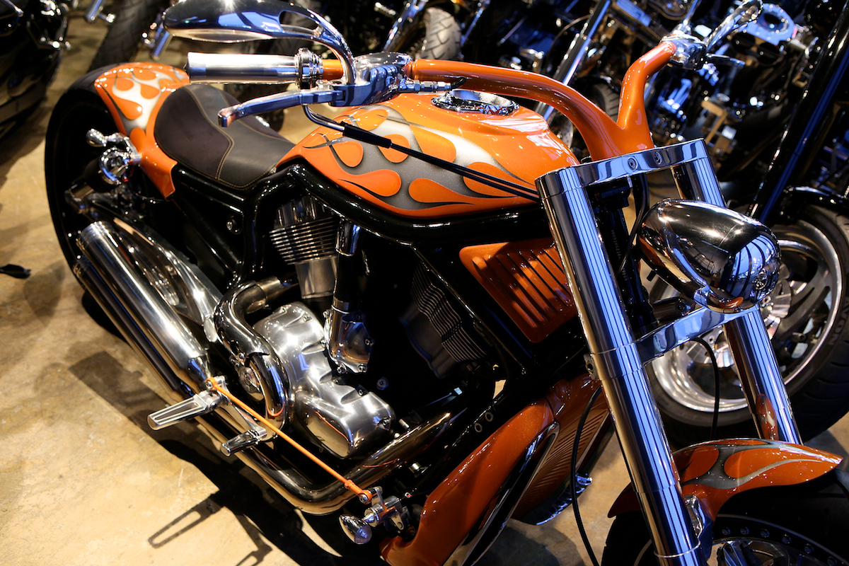 13 YEARS AGO…:FIRST V-ROD CUSTOM FOR US : DESIGNED BY VIOLATOR MOTORCYCLES 3