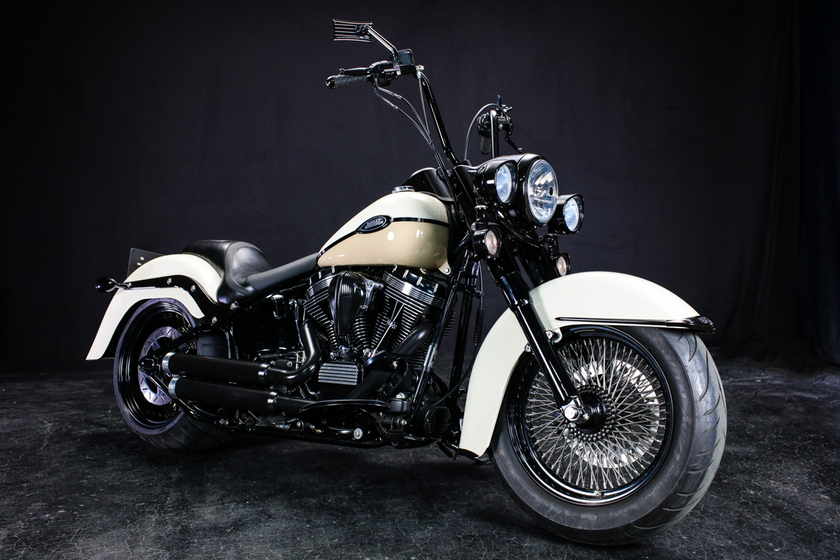 絶版希少】アオシマ V-TWIN CUSTOM BLACK FAT BOY - メルカリ